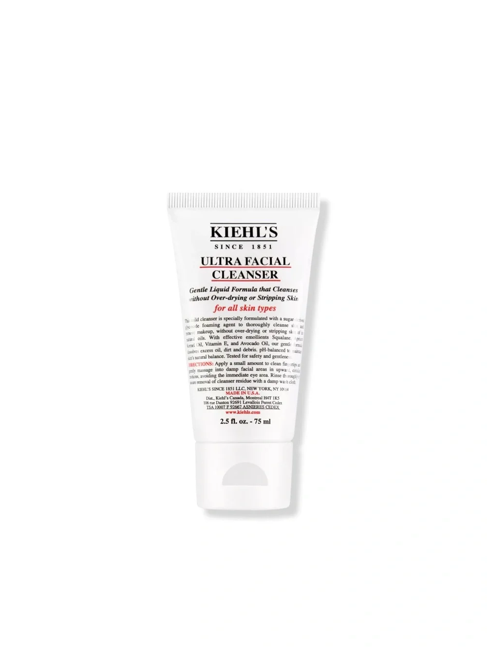 Kiehl's Ultra Facial Cleanser 2.5oz NEW